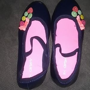 Navy blue carters shoes